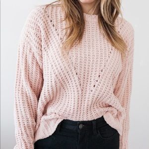 NEW Cozy Chunky Chenille Sweater